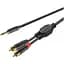 Готовый аудио кабель Roxtone miniJack 3.5 Stereo - 2xRCA GPT-C140-L5 5м - миниатюра 1