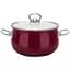 Кастрюля Idea Home Red с крышкой, 22 см, 5 л (6832887) - миниатюра 1