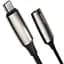 Перехідник адаптер Baseus L60S Type-C Male to 3.5mm+Type-C Female CATL60S-0A - мініатюра 1