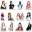 Стикерпак набор наклеек G-Toys Blackpink 45 шт. (SP BP 01) - миниатюра 5