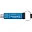 Флеш-накопичувач USB3.2 128GB Kingston IronKey Keypad 200 Type-A Blue (IKKP200/128GB) - мініатюра 3