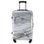 Валіза велика Semi Line 28 дюймів (L) Polycarbonate/ABS-Plastic White Marble (T5731-3) - мініатюра 2