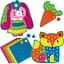 Набір для творчості Vladi Toys Зайченя та Лисиця з плюшевою мозаїкою (VT4511-16) - мініатюра 2