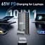 Зарядная станция ILEPO 800W многопортовая на 2 USB + 8 Type-C / сетевое мультизарядное устройство Black (19022) - миниатюра 4