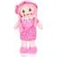 Дитяча іграшкова лялька Bambi FG240408152A-1(Pink) 38 см, м'яка набивна, петелька - мініатюра 1