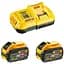 Зарядний пристрій DeWalt + 2 акумулятори DCB118Y2 - мініатюра 1