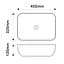 Умивальник накладний Mixxus Premium Diverse-0114 marble 455x325x135 мм MP6545, Мармур - мініатюра 7