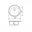 Кухонная мойка Adamant SUN avena d 510x200 мм, без крыла d 51 - миниатюра 3