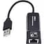 Мережевий адаптер перехідник Pix-Link USB LAN SR9900 мережна карта Black (16158) - мініатюра 1