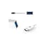 Переходник USB3.1 Type-C to USB (OTG) 0.15m white HP (DHC-TC105) - миниатюра 2