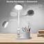 LED настільна лампа для дітей Hacevida з підставкою для ручок, нічник з автоматичною зміною кольору, диммована, акумуляторна, біла - мініатюра 3