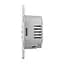 Реле Ajax LightCore (2-way) vertical для умного вертикального проходного выключателя света LightSwitch (2-way) (26-00491) - миниатюра 3
