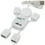 Концентратор Voltronic USB 2.0 to 4xUSB man OEM (YT-HM4-W) - миниатюра 1