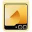 Кожаный чехол Epik Leather Case AAA для Samsung Galaxy Z Flip6 Yellow - миниатюра 4