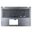 Корпус верхня кришка для Asus X515DA series (GREY, топкейс з клавіатурою, 90NB0T41-R31UA0, C Cover, Original) - мініатюра 1