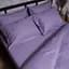 Комплект постельного белья Moon&Star Satin Stripe Soft Lilac Евро 200х220 наволочки 4х70х70 - миниатюра 4