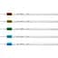 Набор лайнеров Uni Emott Fine Line Island Color 0.4 мм 5 цветов (PEM-SY/5C.04IC) - миниатюра 3