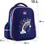 Рюкзак GoPack Education напівкаркасний GO24-165M-1 Cute Rainbow - мініатюра 3