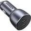 Зарядное устройство Ugreen QC 3.0+QC 3.0 Dual USB-A 40W Fast Car Charger Space Grey (CD213) (70594) - миниатюра 1