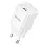 Сетевое зарядное устройство Hoco C148A Charm single port PD30W charger(EU) Белый - миниатюра 1