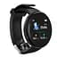 Фітнес-браслет No Brand Band D18 Black (16089-hbr) - мініатюра 1