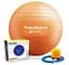 М'яч для фітнесу (фітбол) Power System PS-4013 Ø75 cm PRO Gymball Orange (PS-4013_75cm_Orange) - мініатюра 1