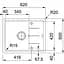Кухонная мойка Franke BFG 611-62 114.0272.599 - миниатюра 2