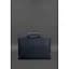 Сумка для ноутбука та документів BlankNote Жіноча шкіряна 15 Dark Blue (BN-BAG-36-navy-Blue) - мініатюра 5