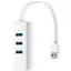 Адаптер TP-Link UE330 (USB 3.0, 10/100/1000Mbps, 3xUSB 3.0 HUB) - мініатюра 2