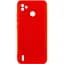 Чохол Silicone Cover Lakshmi Full Camera (A) для TECNO POP 5 Червоний / Red - мініатюра 1