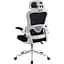 Офисное кресло GT Racer B-5880 White/Black [125609] - миниатюра 3