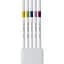 Набор лайнеров Uni Emott Fine Line Retro Color 0.4 мм 5 цветов (PEM-SY/5C.08RC) - миниатюра 2