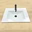 Умивальник VBI Ferrara white врізний VBI-018010, Білий - мініатюра 3