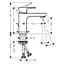 Смеситель для раковины Hansgrohe Vernis Shape 71561000 хром - миниатюра 2