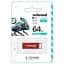 USB флеш накопитель Wibrand 64GB Chameleon Red USB 2.0 (WI2.0/CH64U6R) - миниатюра 2