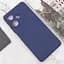 Силиконовый чехол Candy Full Camera для Infinix Hot 30i Синий / Dark Blue - миниатюра 2