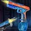 Водяний акумуляторний пістолет Water Gun 66-35 (500ml) with lithium battery Blue / Orange - мініатюра 2