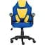Геймерское детское кресло GT Racer синее с желтым (X-1414 Blue/Yellow) - миниатюра 1