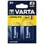 Батарейка Varta Longlife 9V 6LR61 *2 (04122101412) - мініатюра 1