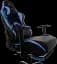 Геймерское кресло GT Racer черное с синим (X-2534-F Black/Blue) - миниатюра 8