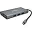 Хаб-конвертор VEGGIEG TC10-U Type-C на Type-C+USB3.0 3+HDMI+VGA+SD/TF+RJ45 - миниатюра 1