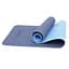 Килимок спортивний Cornix TPE 183 x 61 x 0.6 см для йоги та фітнесу XR-0003 Blue/Sky Blue - мініатюра 3
