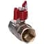 Кран кульовий прямий Q Professional 1/2″ ВВ КБ PN40 QP151 - мініатюра 2