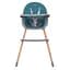 Стільчик для годування LUMI ME 1111 Teal екошкіра - мініатюра 2