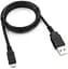 Кабель Cablexpert USB-MicroUSB 1m CCP-mCC-mUSB2D2-1M Black - мініатюра 1