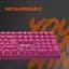 Клавиатура Canyon CND-SKBW2 105keys 2.4G+Bluetooth battery 2000mAh RGB Black (CND-SKBW2) - миниатюра 8