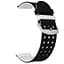 Двойной ремешок Primo с перфорацией для часов Xiaomi Huami Amazfit Bip/Amazfit GTS Black White - миниатюра 1