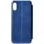 Чохол-книжка Toto Book Rounded Leather Case Apple iPhone X/XS Navy Blue - мініатюра 1