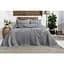 Вафельное покрывало Saheser Norah Grey 240x260 см + 2 наволочки 50x70 см pbe0052238 - миниатюра 1