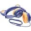 Навушники Hoco Cat ear headphones with mic W36 блакитні - мініатюра 8